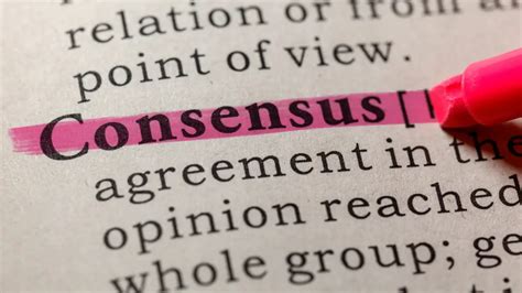 Concensus Or Consensus Which Is Correct One Minute English