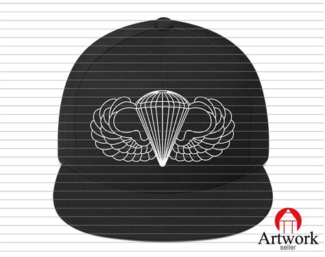Airborne Svg Army Logo Military Soldier Airborne Clipart Etsy Canada