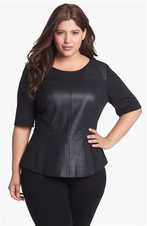 Faux Leather Top The Faux Leather Top Come In All Styles And Fashions Making Your Wardrobe