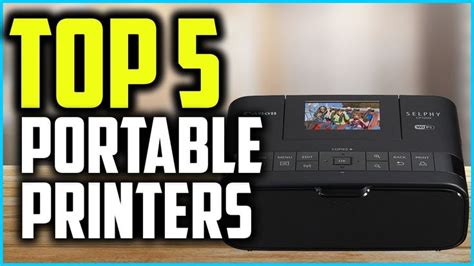 Top 5 Best Portable Printers In 2019 Mobile Wireless Printers