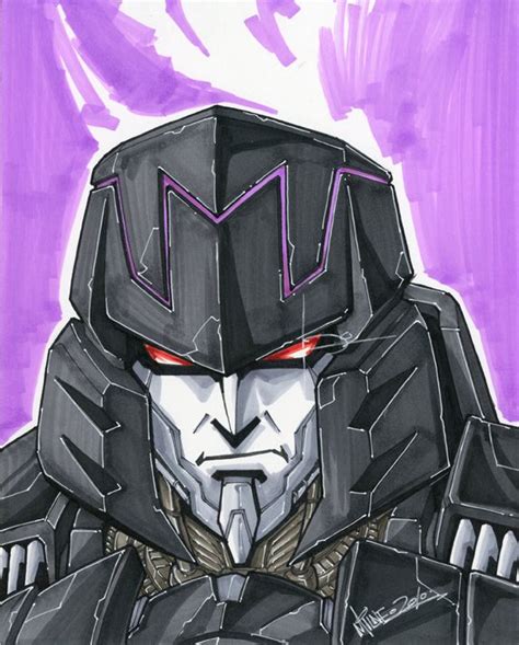Idw Ongoing Megatron By Markerguru On Deviantart Transformers Artwork