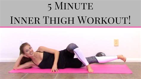 Tone And Strengthen Your Inner Thighs With This 5 Minute Inner Thigh