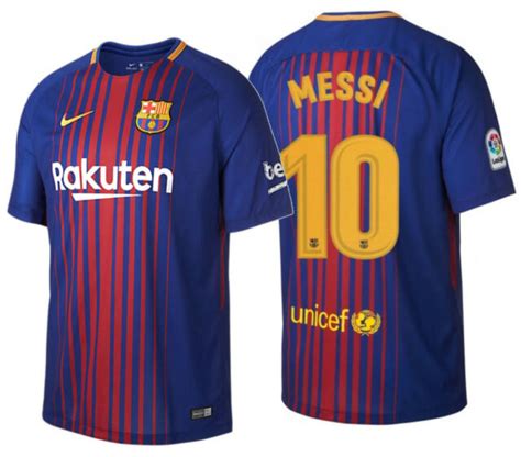 Nike Lionel Messi Fc Barcelona Home Jersey 201718 Ebay