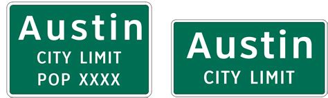 Sign Guidelines And Applications Manual City Limit Signs