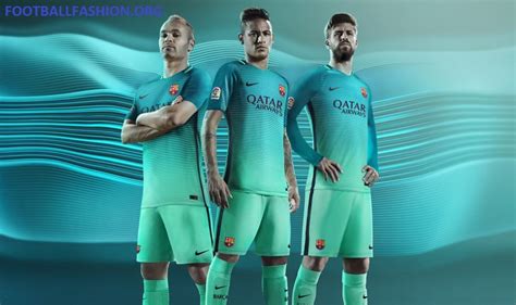 Choose from a wide range of spain football kits in the online store. FC Barcelona 2016/17 Nike Third Kit - FOOTBALL FASHION.ORG