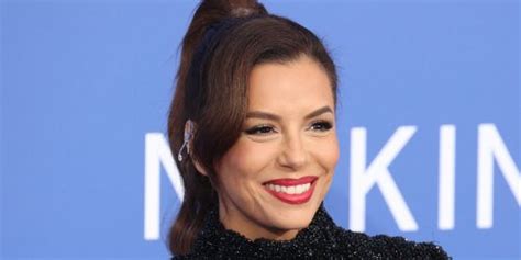 Eva Longoria Wore Nothing But A High Cut Bodysuit Underneath Her