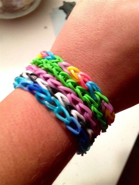 Rubber Bands Bracelets · How To Make A Braided Bracelet · Jewelry On