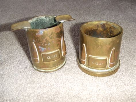 Ww2 Trench Art Smoking Set Collectors Weekly