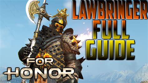 Wallpaper 4k raider blue for hornor for honor warden face for honor lawbringer for honor shaman. For Honor Lawbringer Full Guide - YouTube