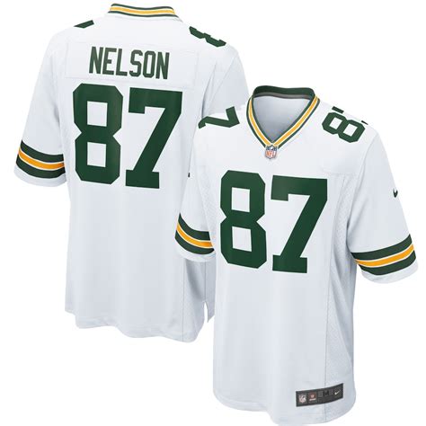 Nike Jordy Nelson Green Bay Packers Youth White Game Jersey