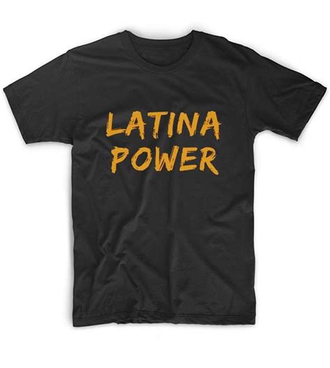 latina power t shirt clothfusion custom t shirts no minimum