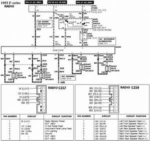 1997 Ford Stereo Wiring Harness Diagram