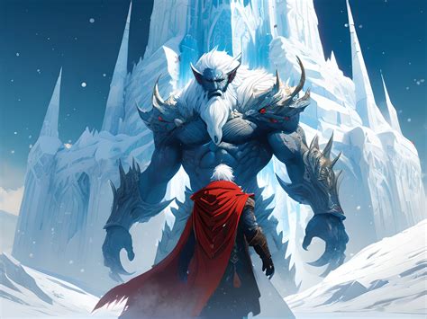 The Ice Giant Of Jotunheim Ai Generated Artwork Nightcafe Creator
