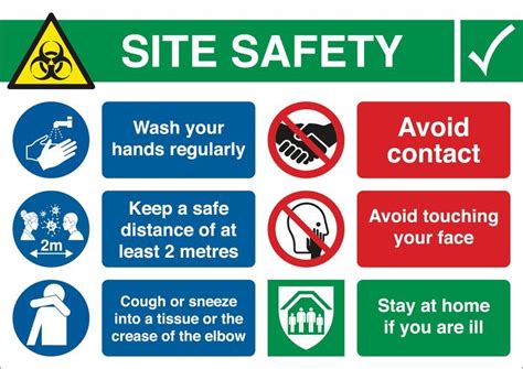 Covid 19 Site Safety Information Sign Seton