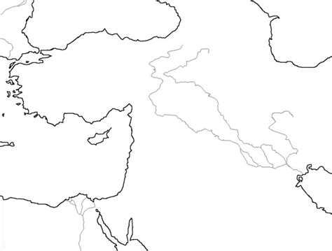 Mesopotamia Map Blank Marcus Warner Flickr