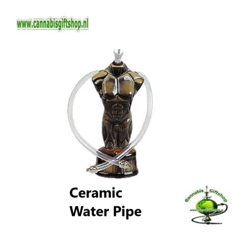 Ceramic Water Pipe Cannabis Giftshop