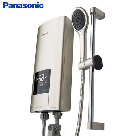 It offers reliable safety with a stylish appearance that matches bathroom spaces. Panasonic DH3ND1MS Shower Non-Jet Pump LCD Display - BHB