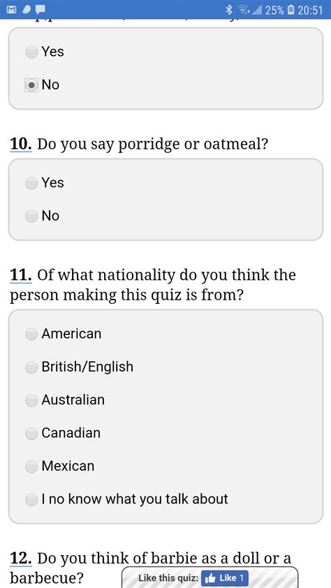 This Was In An Whats Your Accent Quiz Rsoftwaregore