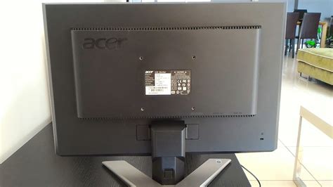 Sold Acer Lcd Monitor P203w