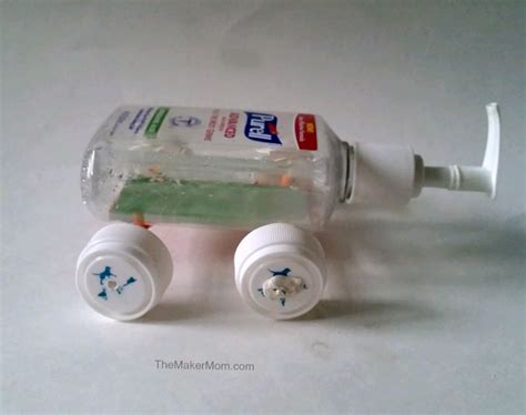 Build A Plastic Bottle Toy Car The Maker Mom Blog