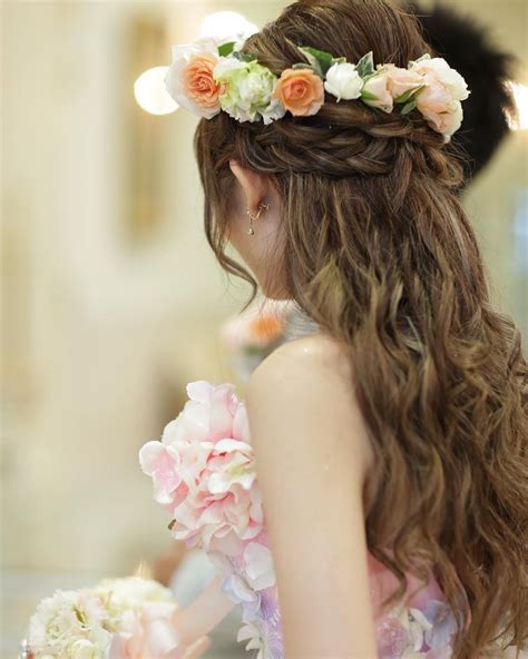 結婚式の花嫁髪型＜2019年最新版＞ヘアスタイル別アレンジ画像 ...