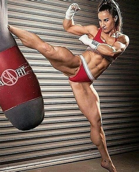 Pin By Michael Ranola On Sports Muscle Women Martial Arts Women
