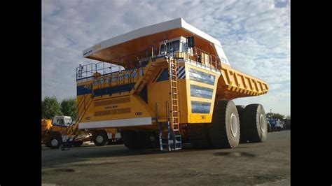 Largest Dump Truck In The World Belaz 75710 Youtube