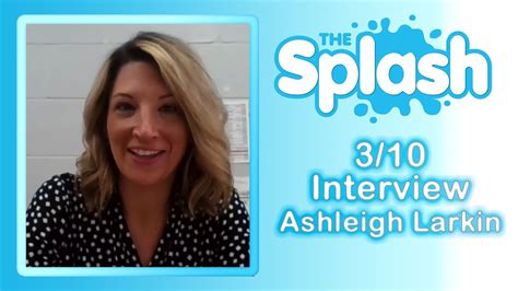 Splash LIVE Exclusive Interview Ashleigh Larkin Greater West Bloomfield Civic Center TV