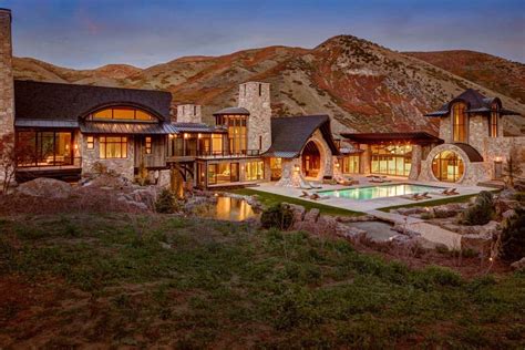 Insane Mountain Dream Home With Views Of The Wasatch Range Utah