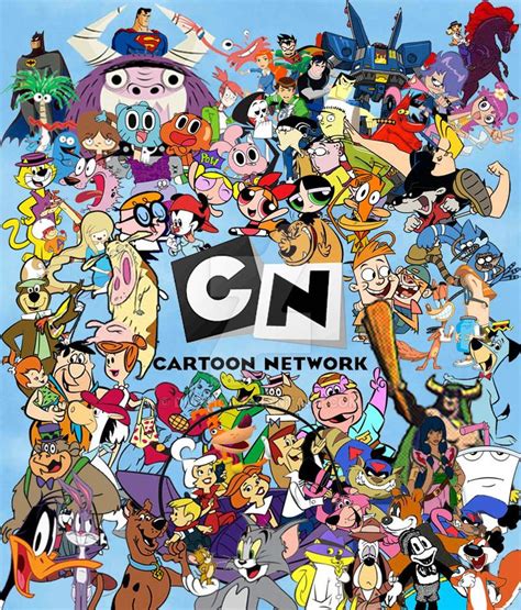 Cartoon Network Poster Tribute By Dudiho On Deviantart Caricaturas