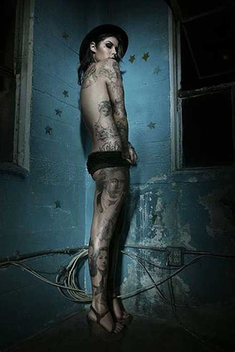 Kat Von D Yin N Yang Hottest Tattoo Body Of 2008