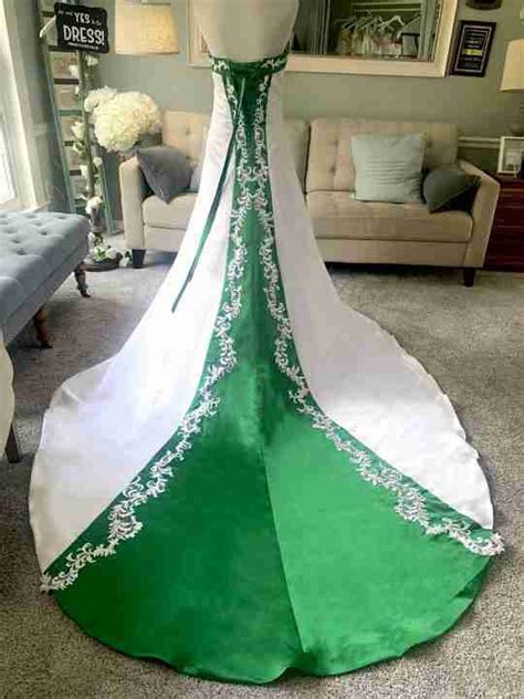 Emerald Green Wedding Dress By Brides Tailor Brides Tailor