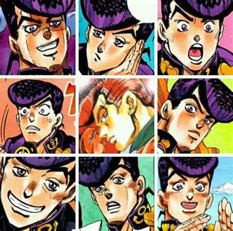 Josuke Higashikata Manga Vs Anime The Manga Anime Art Jojo S Bizarre