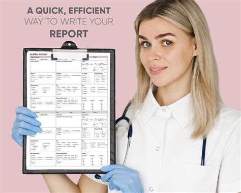 2 Patient Icu Report Sheet Med Surg Template Patient Report Etsy Canada