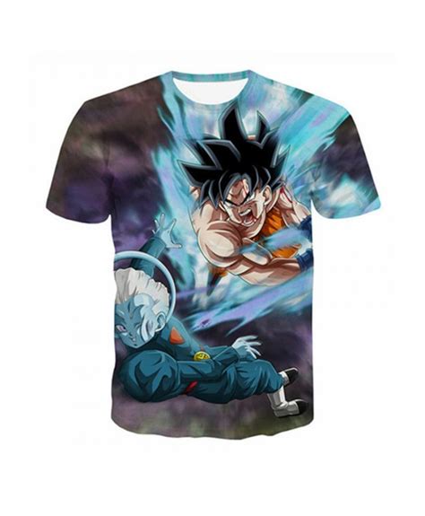 6xl Men 3d T Shirt Dragon Ball Anime T Shirts Ultra Instinct Son Goku