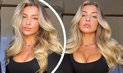 Zara Mcdermott Puts On A Busty Display In A Crop Top In Sizzling Snaps