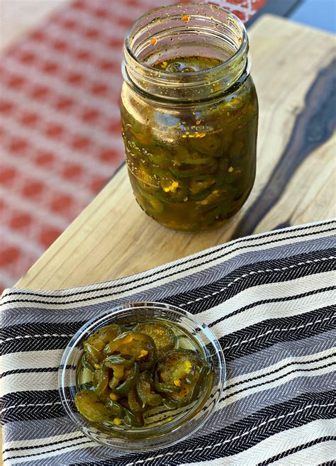 Candied Jalapenos The Cookin Chicks Recipe Candied Jalapenos Candied Pickling Recipes