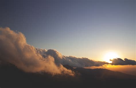 Kostenlose Foto Horizont Berg Wolke Himmel Sonne Sonnenaufgang