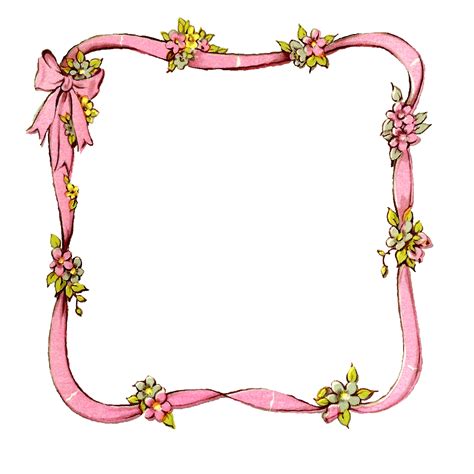 Ribbon Frame Png Png Image Collection
