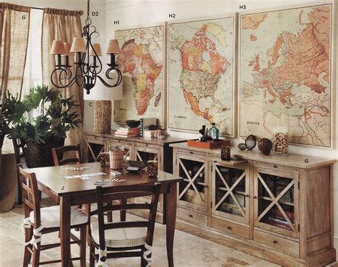 Vintage Map Decor This Would Be Cool In A Sophisticated Man Cave