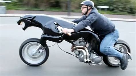 Video Jaguar Leaping Cat Motorcycle Now A Runner