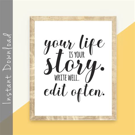 You Write Your Own Story Long Side Story