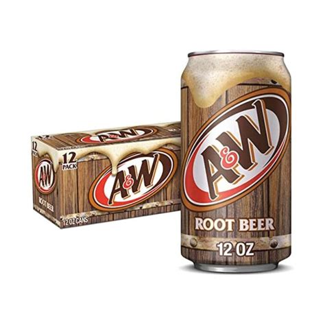 Aandw American Root Beer Soda 355ml 12 Flozpack Of 12 American