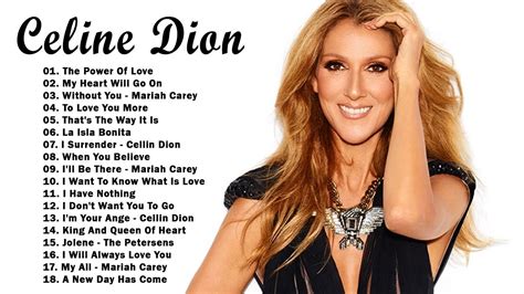 Celine Dion Full Album 💕 Celine Dion Greatest Hits Full Album The