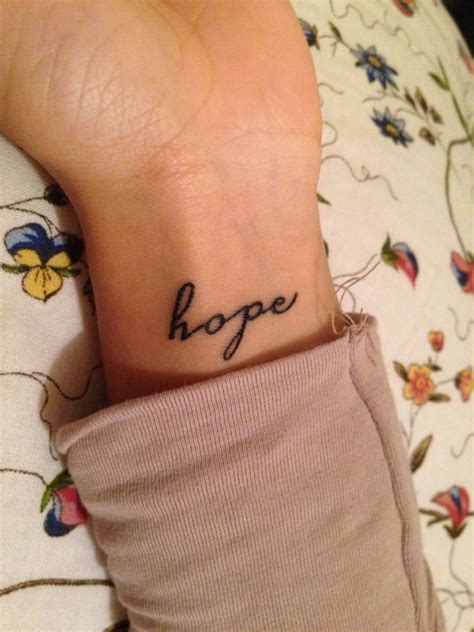 Pin On Meaningful Word Wrist Tattoos