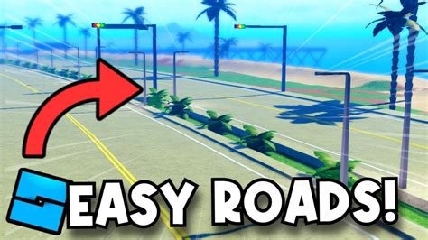 How To Build Roads Easily Roblox Studio Youtube