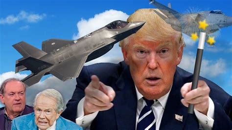 mr t thinks the f 35 is literally invisible and more pat robertson mike huckabee youtube