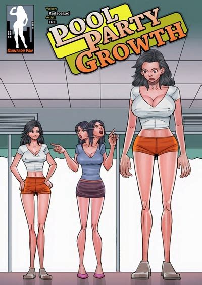 Pool Party Growth Issue 1 Giantess Fan XXX Toons Porn