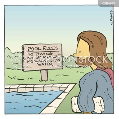 Pool Rule Cartoons And Comics Funny Pictures From Cartoonstock
