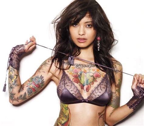 Levy Tran June 2012 Cover Tattoo Models Tattoos For Women Girl Tattoos